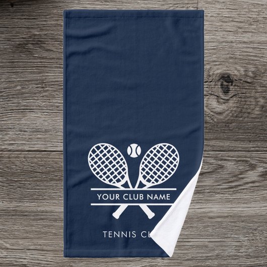 Ajouter Votre Nom Club Tennis Team Navy Blue