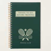 Ajouter Votre Nom De Club De Tennis Elegan Team Pl (Devant)