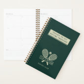 Ajouter Votre Nom De Club De Tennis Elegan Team Pl (Devant avec enveloppe)