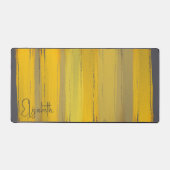 Ajouter Votre Nom Elégant Art Moderne Chic Grey Ja (Recto)