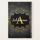 Ajouter votre nom et votre initiale (Dos)