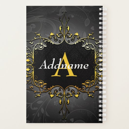 Ajouter votre nom et votre initiale (Dos)