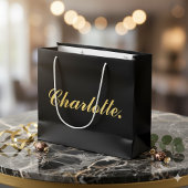 Ajouter Votre Nom Grand Sac Cadeau Personnalisé