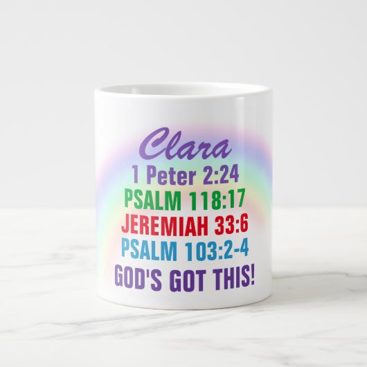 Ajouter votre nom - Jumbo Mug (Devant)