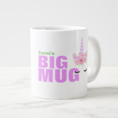 Ajouter votre nom - Jumbo Mug cadeau (Devant droit)