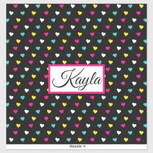 Ajouter Votre Nom Sticker En Vinyle Coupé Personna (Feuille)