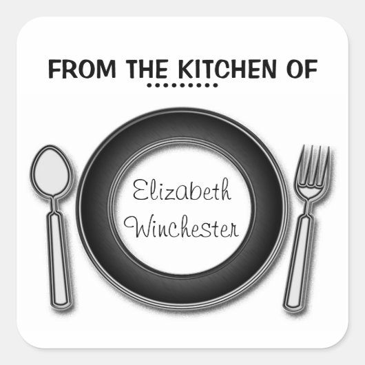 Ajouter Votre Nom Stickers Cadeaux Alimentaires (Devant)