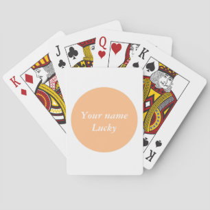 Ajouter votre nom sur les cartes de jeu classiques