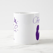 Ajouter votre nom - tasse à café géante (Devant)