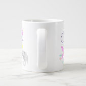 Ajouter votre nom - tasse à café géante (Dos)