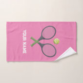 Ajouter Votre Nom Tennis Personnalisé (Serviette à main)