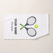 Ajouter Votre Nom Tennis Personnalisé (Serviette à main)