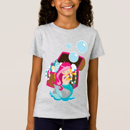 Ajouter Votre Nom/ Texte T-shirt Filles (Devant)