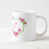 Ajouter votre numéro initial - Jumbo Mug (Droite)