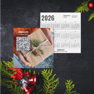 Ajouter votre photo - Cartes de visite de Noël per