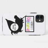 AJOUTER VOTRE PHOTO - Coque Apple iPhone 11 dur (Dos (Horizontal))