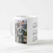 Ajouter Votre Photo Custom 2019 Calendrier Mug (Devant gauche)