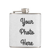 Ajouter votre photo/design - Flacon de hanche (Devant)