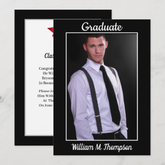 Ajouter Votre Photo Graduation Party Invitation