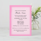 Ajouter votre photo, invitation de douche nuptiale (Debout devant)