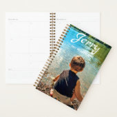 Ajouter VOTRE photo(s) Nom Carnet personnalisé (Devant avec enveloppe)