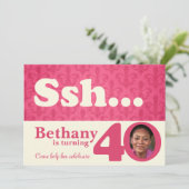 Ajouter votre photo ssh surprise invitation de 40e (Debout devant)