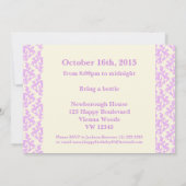 Ajouter votre photo ssh surprise invitation de 50e (Dos)