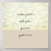 ajouter votre propre affiche aquarelle (Devant)