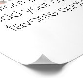 ajouter votre propre affiche de devis pour décorat (Coin)