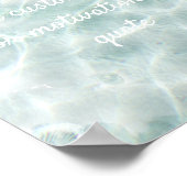 Ajouter votre propre affiche personnalisée - Ocean (Coin)