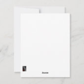 Ajouter votre propre carte de Noël (Dos)