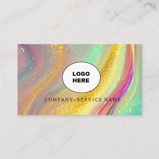 Ajouter votre propre Carte de visite d'opale d'ima (Devant)