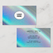 Ajouter votre propre Carte de visite d'opale d'ima (Devant / Derrière)