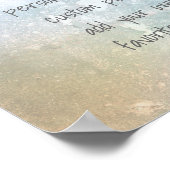 ajouter votre propre devis poster personnalisé cou (Coin)
