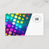 Ajouter votre propre image Carte de visite braille (Dos)