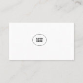 Ajouter votre propre image Carte de visite lenticu (Dos)