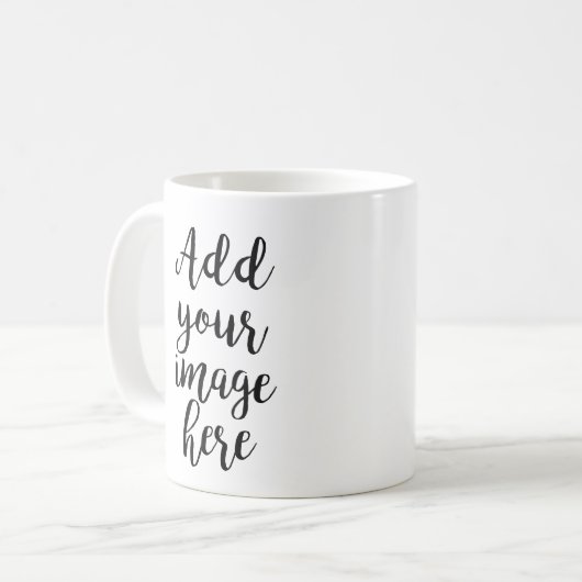 AJOUTER VOTRE PROPRE IMAGE MUG PERSONNALISABLE (Devant gauche)