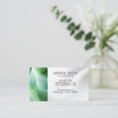 Ajouter votre propre image plantable Carte de visi (Debout devant)