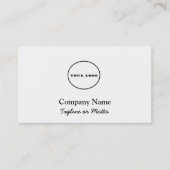 ajouter votre propre logo carte de visite logo per (Devant)