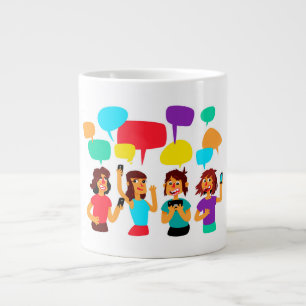 Ajouter Votre Propre Texte Termes Cadeau Jumbo Mug