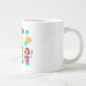 Ajouter Votre Propre Texte Termes Cadeau Jumbo Mug (Droite)