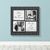 Ajouter votre propre toile Mariage photo enrobée (Insitu (Plancher de Bois))