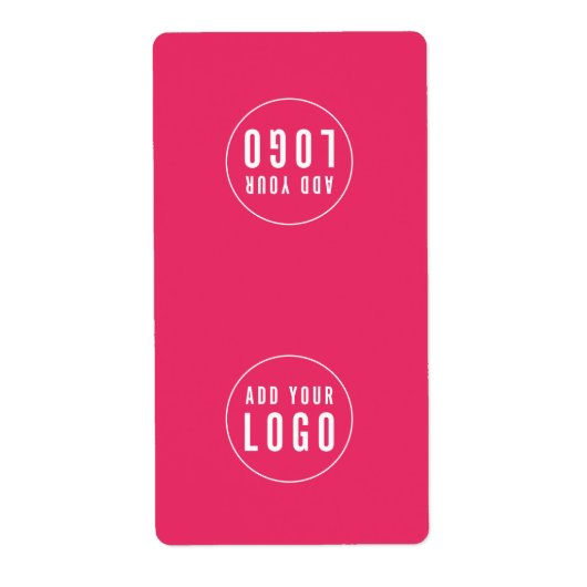 Ajouter Votre Sticker D'Emballage De Sac Couleur M (Devant)