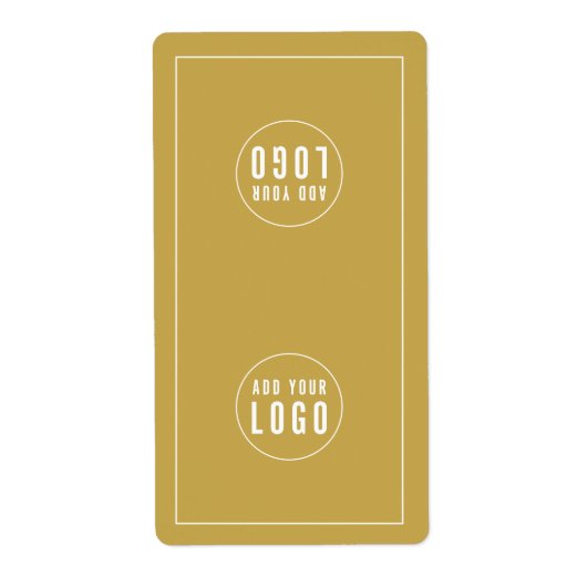 Ajouter Votre Sticker D'Emballage De Sac Couleur M (Devant)