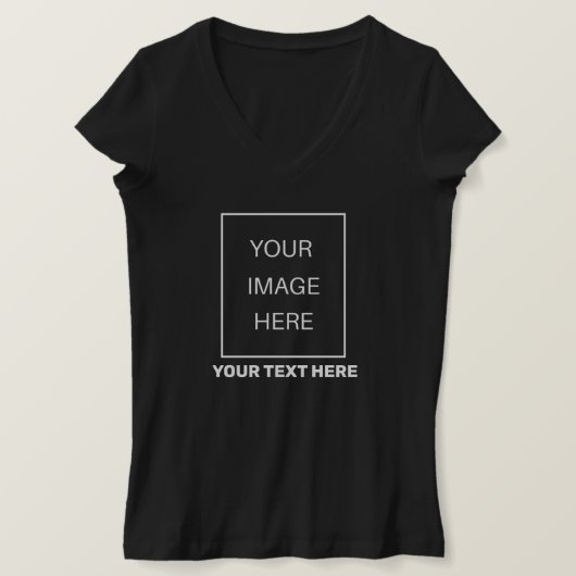 Ajouter Votre T-Shirt Personnalisé Image Et Texte (Design devant)