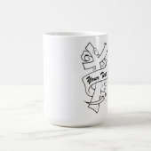 Ajouter votre texte - Combo Mug (Centre)