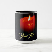 Ajouter votre texte - Mug (Centre)