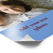 AJOUTER VOTRE TEXTE PHOTO NOËL (Coin)