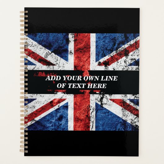 Ajouter votre texte sur le drapeau anglais Jeu d'o (Devant)