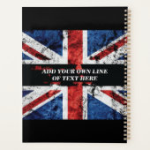 Ajouter votre texte sur le drapeau anglais Jeu d'o (Dos)